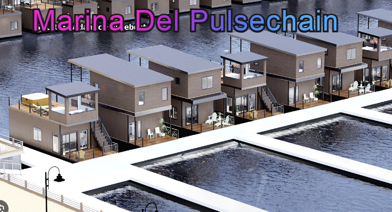 brisology's tweet photo. Ok, scratch the Gated community, nevermind the Hotel Hexico. 

What if RH got a Marina, and built a House Boat Community only for Pulsechainers? 

Would you move to the water?? https://t.co/f1qYdKdIWt