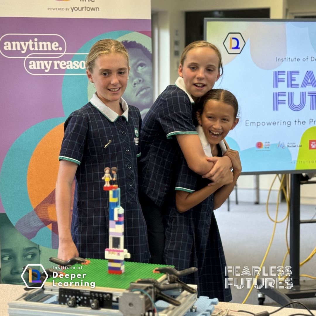 The Tim &amp; Tam Earthquake Challenge always bring out the best in student collaboration, problem solving, and creative thinking. It might not work all of the times, but it builds resilience in our leaders.

Join us at a Fearless Futures summit near you!

bit.ly/fearlessfutures