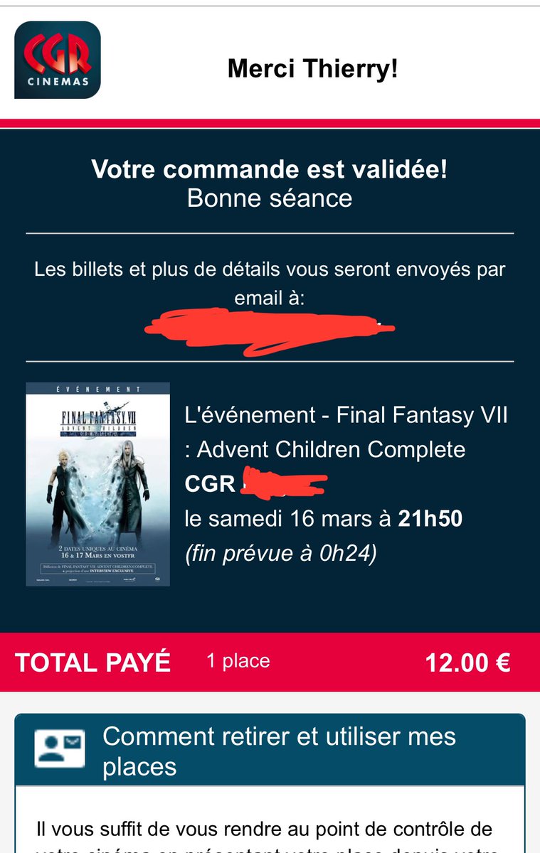 ButcherBilly1's tweet photo. Mannnn y’all cannot imagine how HYPED I am. Didn’t want to miss it at all. I am sooooooo ready for the #FinalFantasy7AdventChildren #CompleteVersion 🔥🔥🔥🔥🔥🔥🔥❤️❤️❤️❤️❤️❤️❤️ Got my tickets REAAAAADDDDYYYYYYY 😱🤩🔥💪🏻🥰 @SquareEnixFR @SquareEnix https://t.co/gybV42YBSM