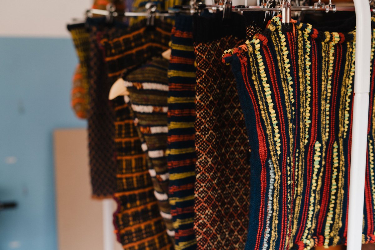 Kemi of @morenikeji_textiles  is a South East London born award winning knitwear label designer.
Inspiration coming from west African textile traditions &amp; contemporary British fashion her designs tell a unique story about the intersections of culture, material and craft.