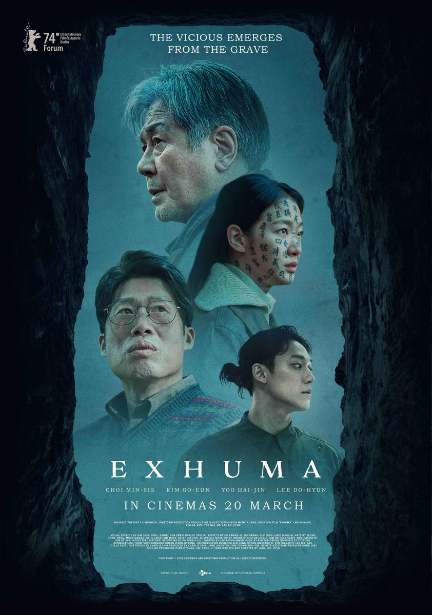 LOOK: @ColumbiaPicPH released a new poster for the upcoming movie 'Exhuma'.

Starring #ChoiMinShik, #KimGoEun, #YooHaeJin, and #LeeDoHyun, 'Exhuma' is premiering in Philippine cinemas on March 20!

Read more about 'Exhuma' here: annyeongoppa.com/2024/02/27/kor…

Watch the new trailer