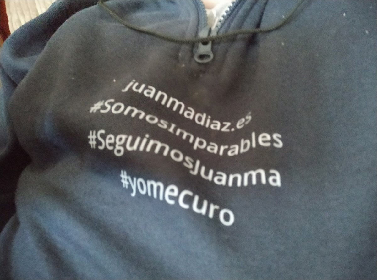 Juanma Diaz (@juanmadiaz) on Twitter photo Lunes, 4 de marzo.
Mi <a href="/merchidelgado/">Mercedes Delgado</a> ha ido al Virgen del Rocío para pedirme cita para la analítica y limpieza de PICC que me toca el miércoles.
Yo sigo en casa recuperando. Esperemos remontar.
A seguir haciendo cosas.
A seguir viviendo.
#SomosImparables
#SeguimosJuanma
#yomecuro Lunes, 4 de marzo.
Mi <a href="/merchidelgado/">Mercedes Delgado</a> ha ido al Virgen del Rocío para pedirme cita para la analítica y limpieza de PICC que me toca el miércoles.
Yo sigo en casa recuperando. Esperemos remontar.
A seguir haciendo cosas.
A seguir viviendo.
#SomosImparables
#SeguimosJuanma
#yomecuro