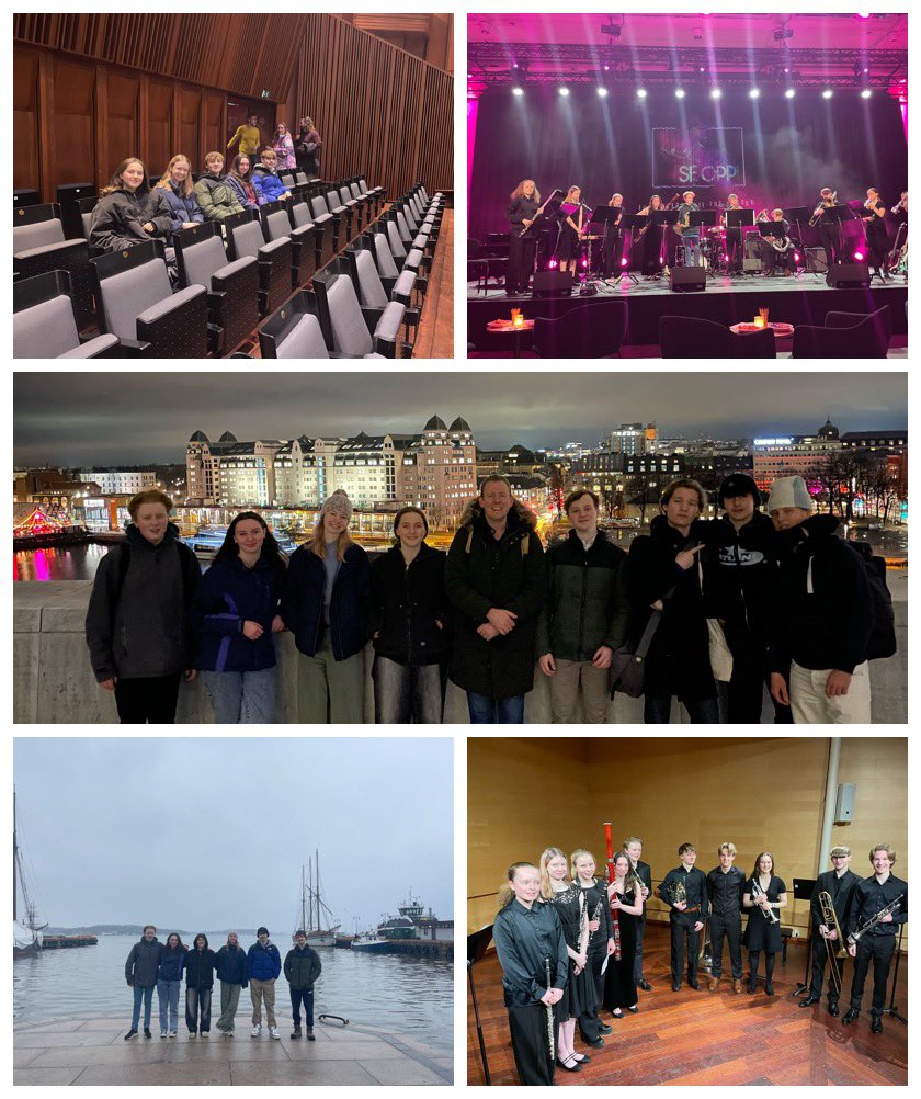 Heading back to school after brilliant few days in Oslo with friends @BarrattDue. What an experience for @Chethams students to collaborate in this way. Thanks too to @Filharmonien for letting us sit in on a recording session!