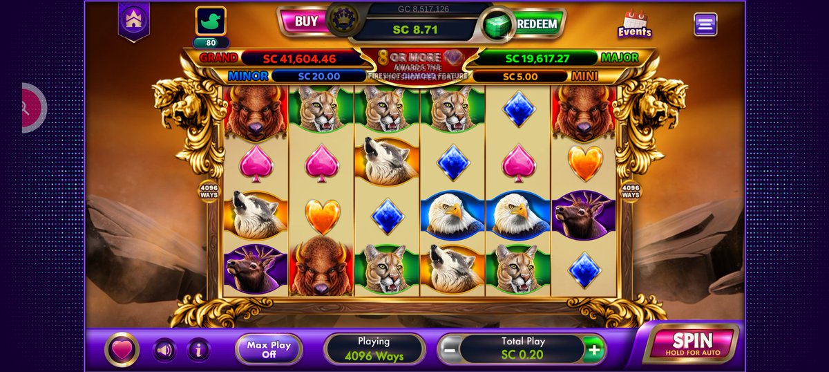 MissGLS78's tweet photo. Look at this Major 🤑 #LuckylandSlots Hope it drops when I play. https://t.co/FhAmrFNz2c