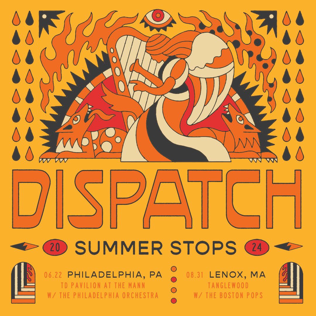 Last day!! Fan presale ends tonight for both of our symphony shows this summer! Use code SUMMER to pick up tickets before they go onsale tomorrow at 10AM ET These shows are going to be special… 👊 Tickets at dispatchmusic.com/tour