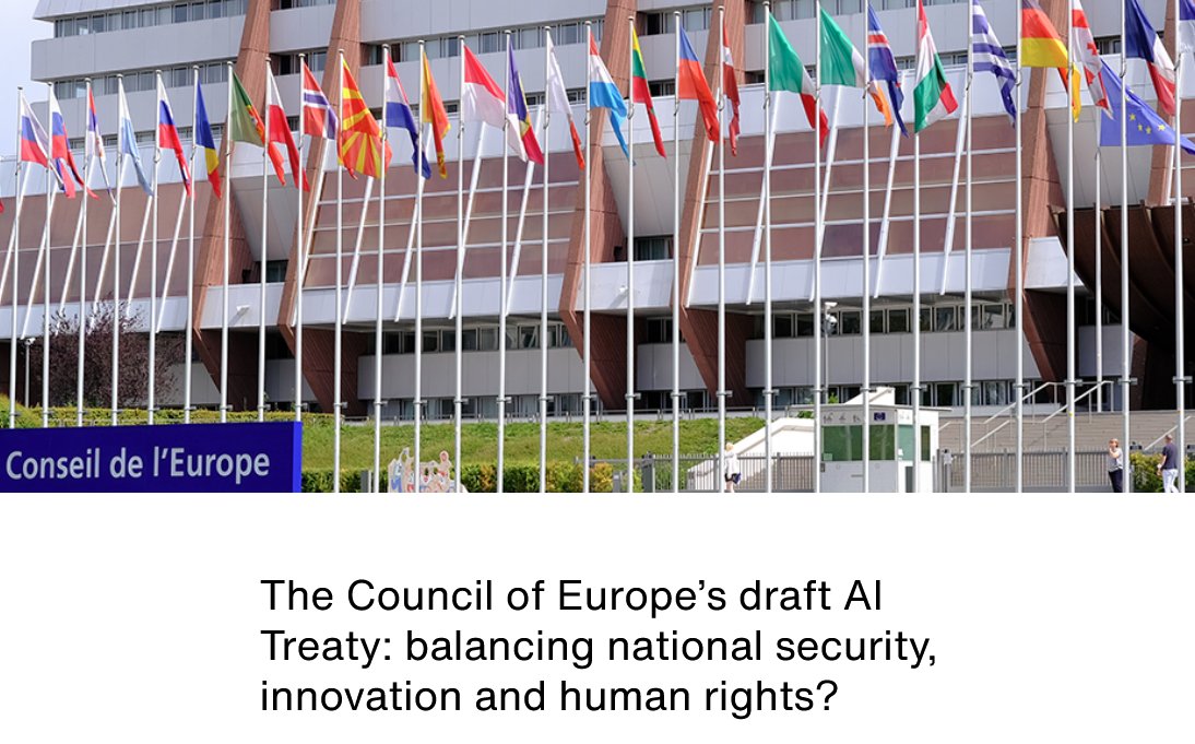 An excellent analysis by my @GlobalGovInst colleague @ck_lamont on CoE's draft Framework Convention on #AI. globalgovernance.eu/publications/t…