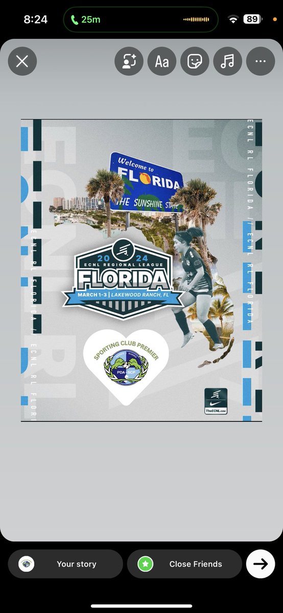 PdaScp's tweet photo. @ECNLgirls Our girls in Florida https://t.co/MoyQRtLW4I