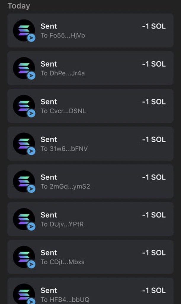Houthackert's tweet photo. First 1000 Solana wallets gets a guaranteed $SOL Airdrop 🪂 Drop your $SOL address LIKE + Follow 📷

 Check your wallet in 24 hours  #Solana #SolanaAirdrops https://t.co/hcTk46Osec
