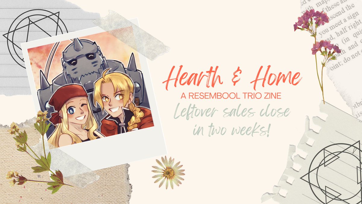 ✨LEFTOVER SALES CLOSE IN 2 WEEKS✨

We're halfway through our leftover sales, which end on April 1st! We still have eco bags, digital zines, and some à la carte merch left in our store; make sure to check them out!

🔗LINK: fmatriozine.bigcartel.com