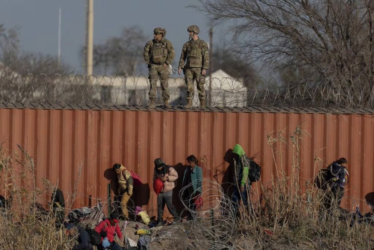 nicksortor's tweet photo. 🚨 #BREAKING: The Supreme Court has indefinitely BLOCKED Texas from enforcing immigration laws

Infuriating.

Looks like Biden's going to get his way and prevent Texas from protecting itself from invasion—at least for now.

SCOTUS's order states that Texas authorities CANNOT arrest or detain illegal immigrants until the appellate court rules on the matter.

This is due to the Biden admin filing emergency appeals forcing the border back open.

TX Attorney General @KenPaxtonTX, who has fought HARD on this issue for Texans, has argued before the Supreme Court that the “Constitution recognizes that Texas has the sovereign right to defend itself from violent transnational cartels that flood the State with fentanyl, weapons, and all manner of brutality.”

AG Paxton is correct.

WHY IS BIDEN FIGHTING THIS SO HARD?