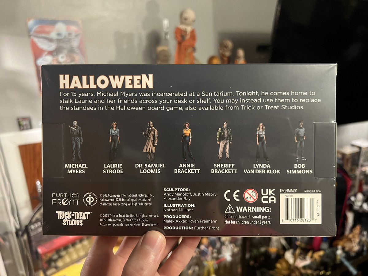 Halloween 1978 miniature characters from @TrickorTreat831 have arrived!