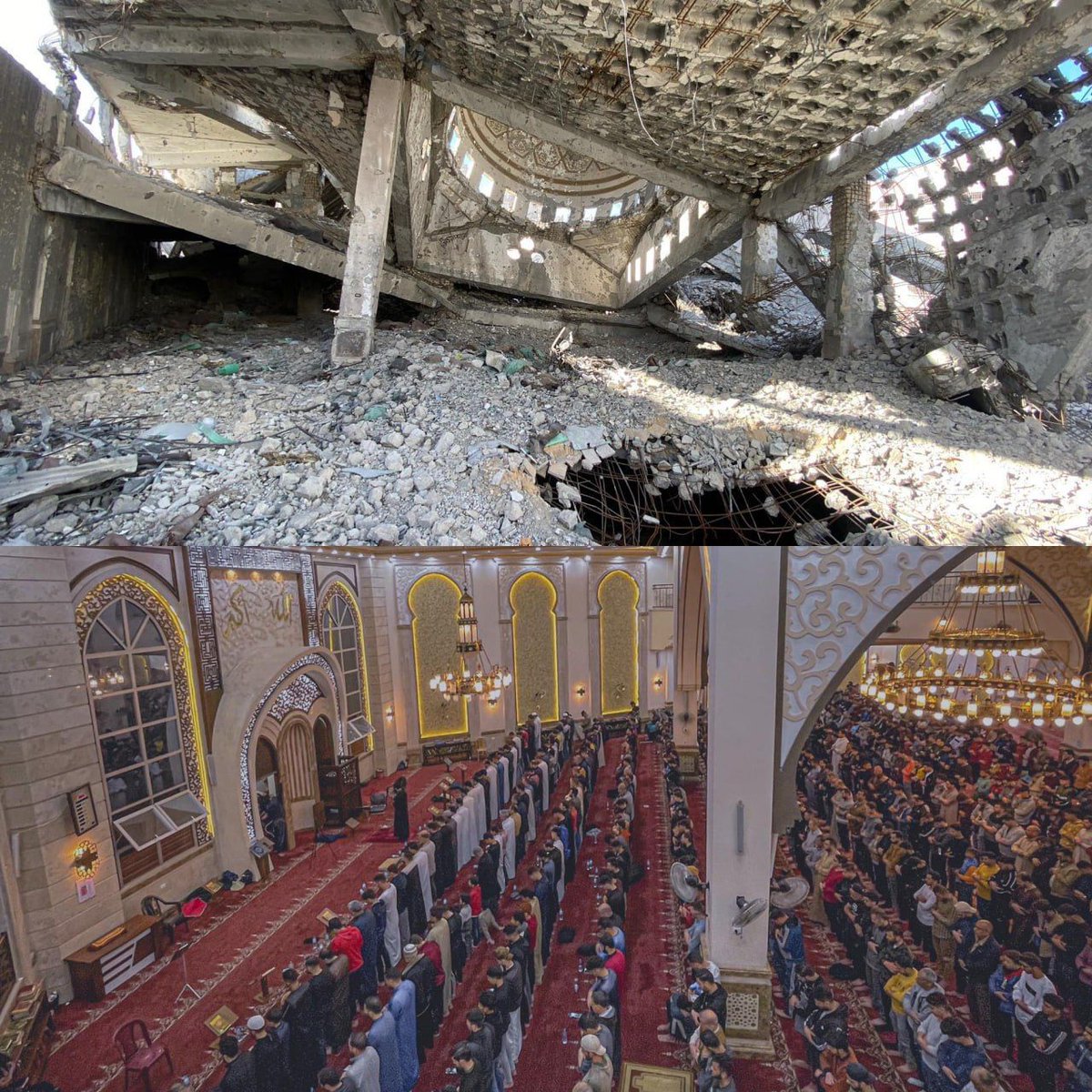 💔🇵🇸 Ramadan last year versus this year in Gaza...