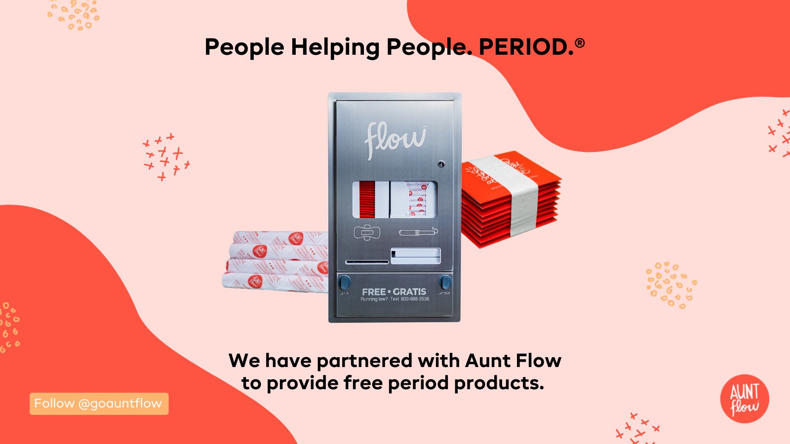 ad #thinxpartner Aunt Flow. That time of the month. The Crimson