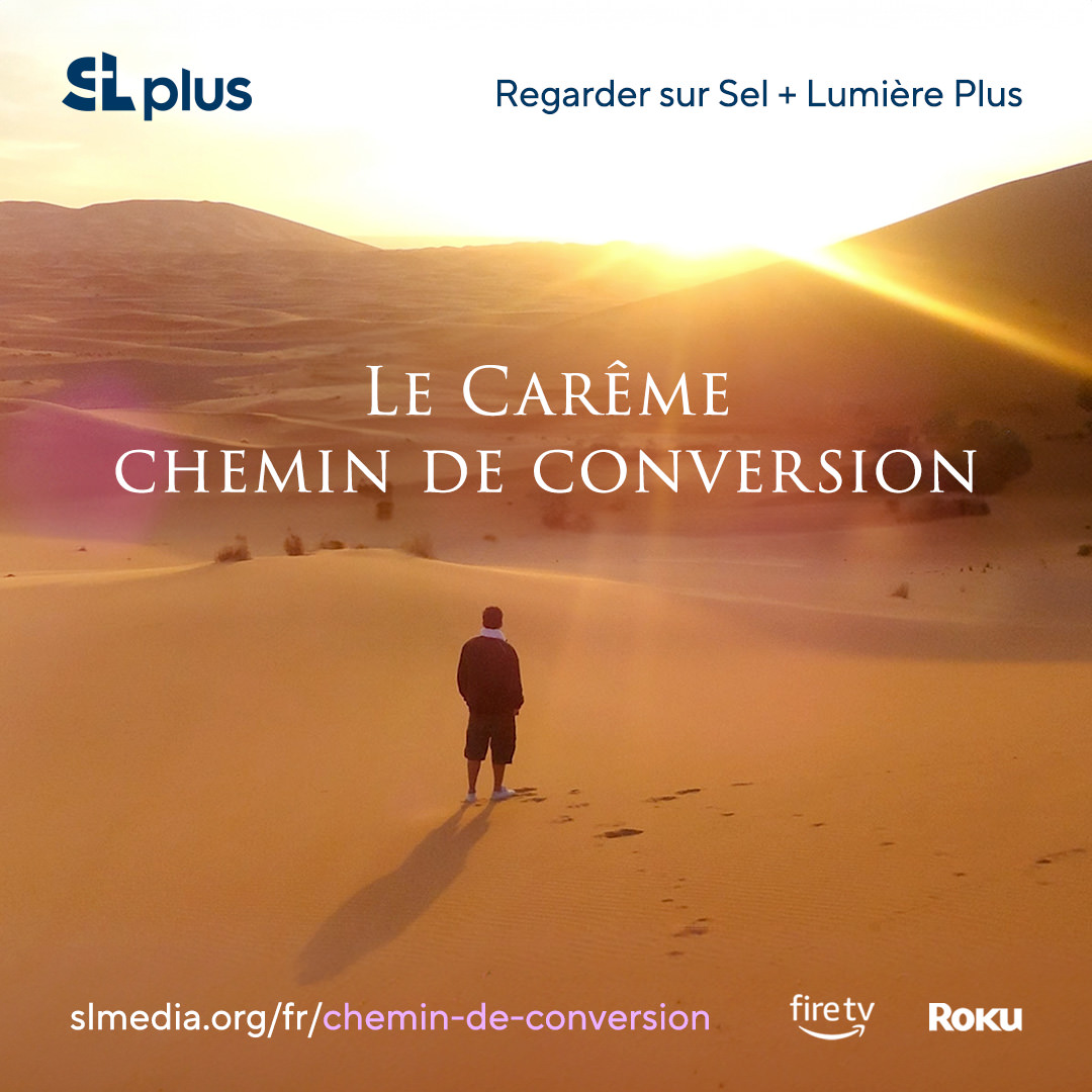seletlumieretv's tweet photo. Le diacre Cirille Nyeck nous invite à réfléchir en nous posant des questions qui nous permettront de répondre à nos vrais besoins et de vivre un carême plus personnalisé.
Regarder sur Sel + Lumière Plus : https://t.co/kPTIWaSU06
#Carême #Chemindeconversion #SLPlus #SLMedia https://t.co/JY2qJoEy6e