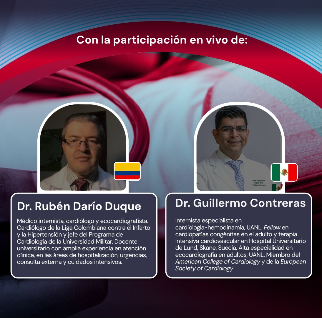 Docredlatam's tweet photo. 💥 ¡Semana de taller virtual DocRed! 💥

Separe su cupo en este #DocRedEnVivo y explore las últimas recomendaciones y estrategias para el diagnóstico y tratamiento de la hipertensión arterial en nuestra región. 🫀

👉 https://t.co/9cTl7S9oFP.

#DocRed #OMS #HTA #hipertension https://t.co/x1042L1fUo