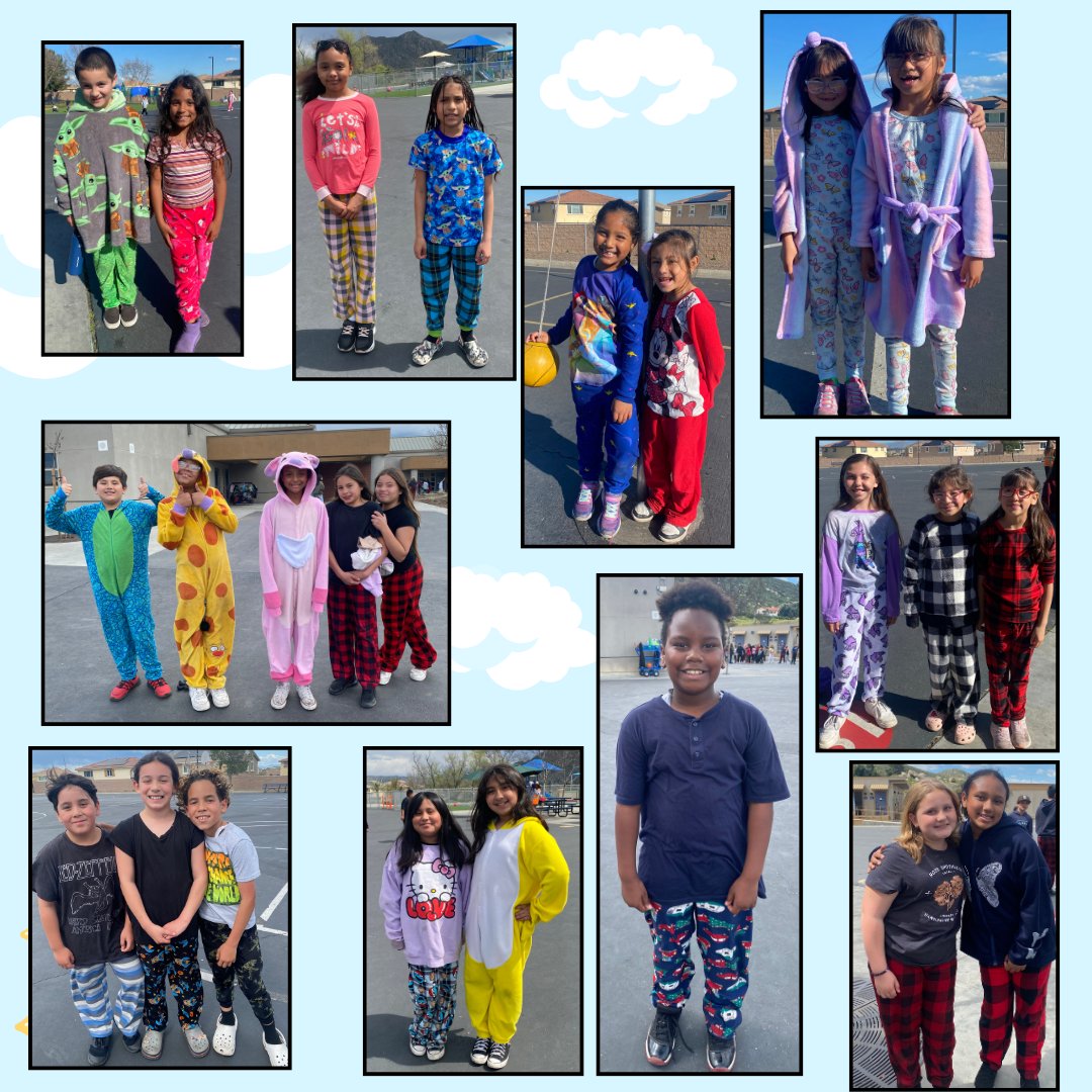 Today, we kicked off College & Career Spirit Week with Pajama Day!! Tomorrow's theme is 'Our Future Starts Here.' Wear Bulldog gear or school colors (blue/green) tomorrow!