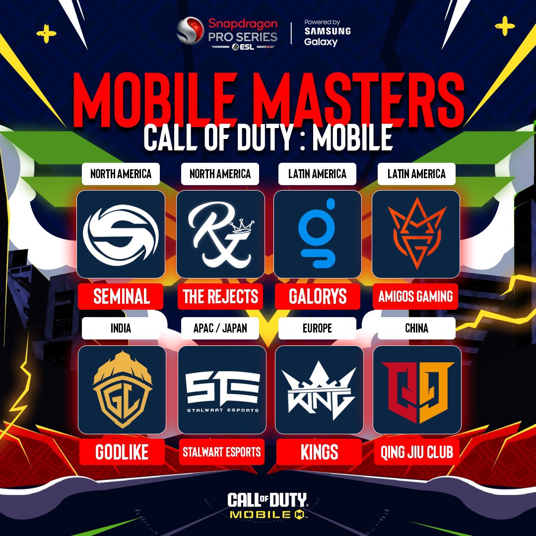 Game5HQ's tweet image. Make your predictions…  👇

🥇 - 
🥈 - 
🥉 - 

⭐️ (MVP) - 

#CODMobile #MobileMasters