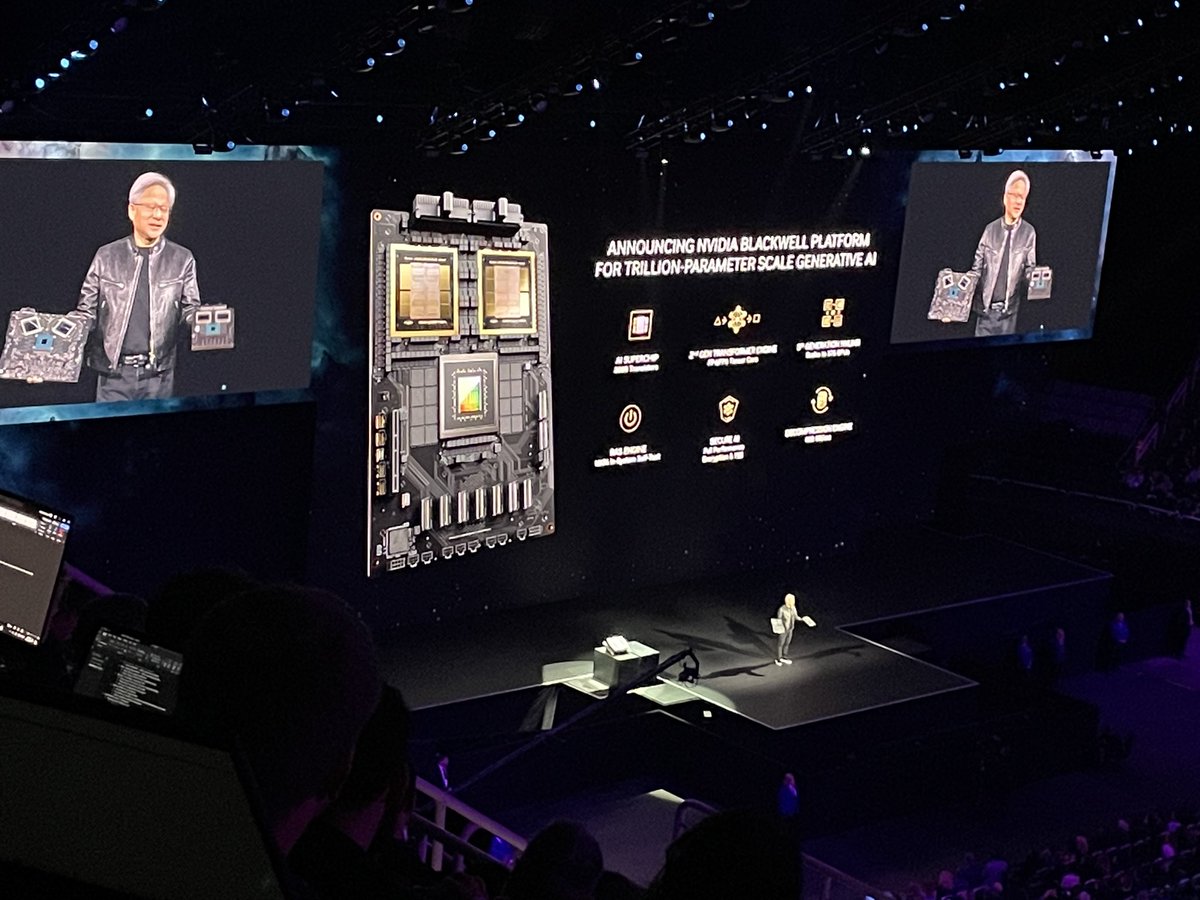CampbellChrisB's tweet photo. Welcome Blackwell. #NVIDIA #NVIDIAGTC https://t.co/qdXi9fvxWP