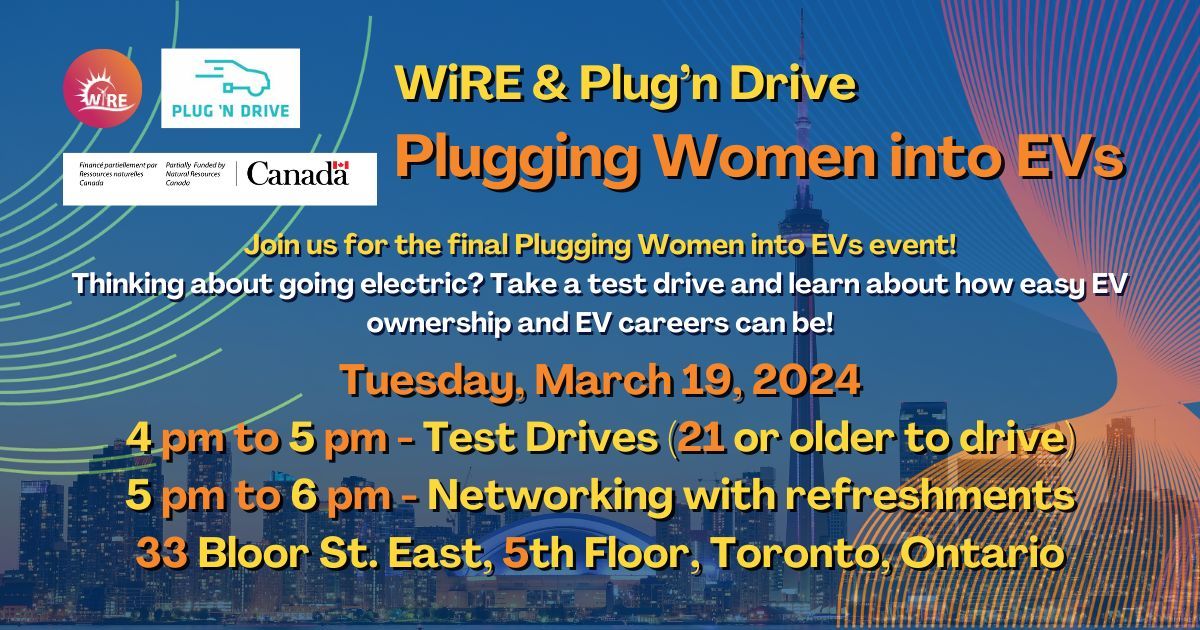 Join @PlugN_Drive FREE Networking Session on March 19th (4-6pm) for test drives, info on electric vehicles, & a chance to connect with industry experts! #ZEVAI #PlugNDrive Link to register: buff.ly/48XgJun