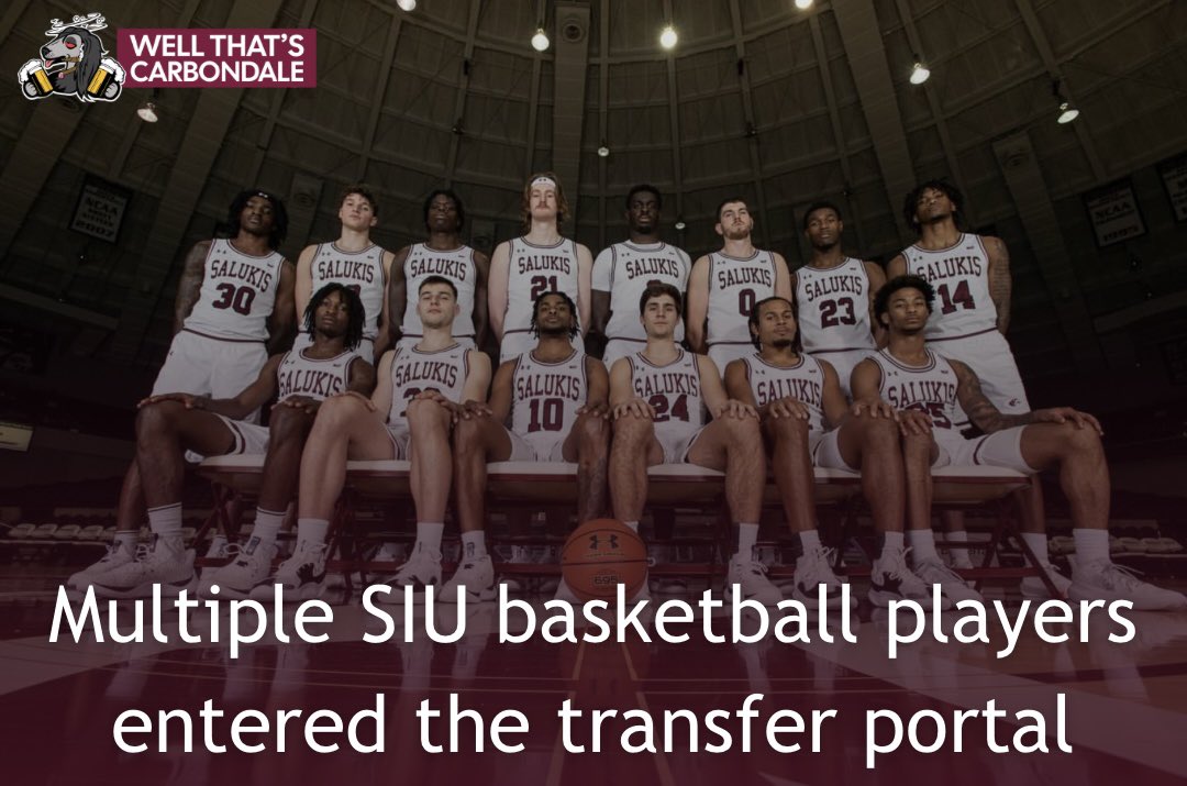 Multiple SIU basketball players have entered the CBB Transfer Portal, less than two weeks after the released of head coach Bryan Mullins.

As of now, Scottie Ebube, Troy D’Amico, Jarrett Hensley, AJ Ferguson, Clarence Rupert, Kennard Davis Jr, &amp; Cade Hornecker have entered.