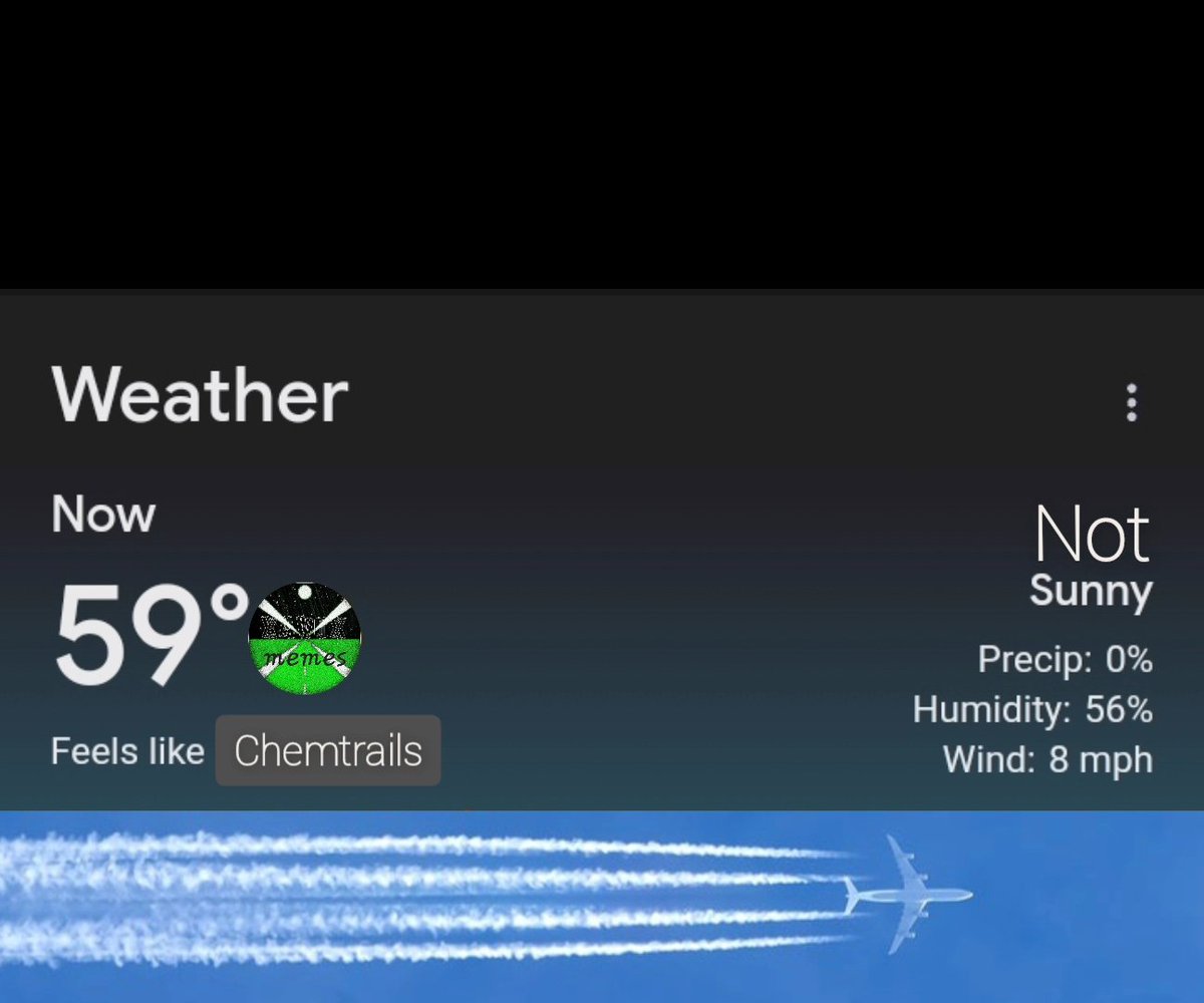 XavoXReportando's tweet photo. #Weather #Chemtrails #ClimateChange #Poison #NotSunny https://t.co/ivuoGovcz8
