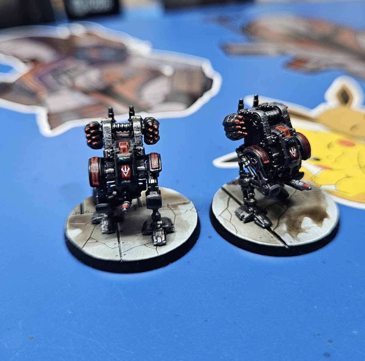 oldwolf79's tweet photo. Converted Heavy sentinels 

#WarhammerCommunity ##legionsimperialis https://t.co/7V4z1YY6Z3
