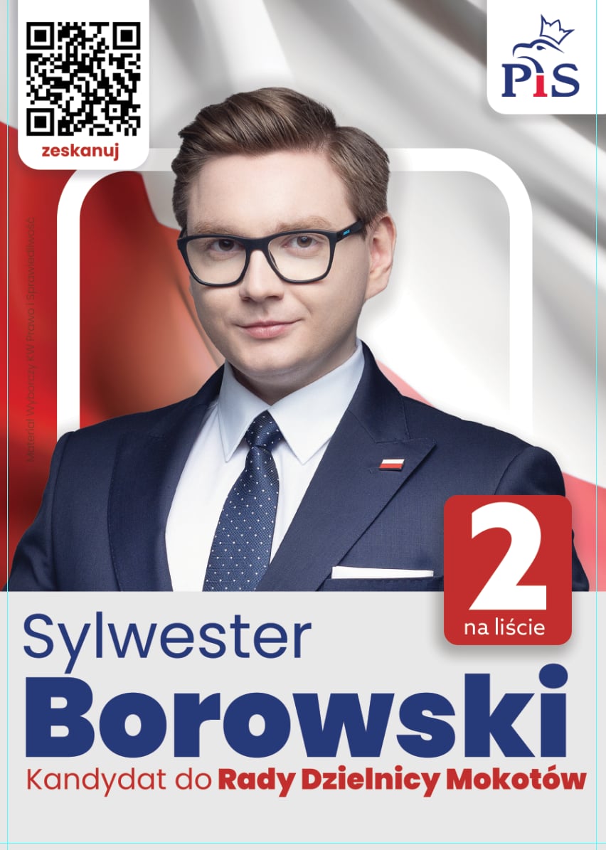 💬W najbliższych wyborach samorządowych oficjalnie startuję z 2 miejsca na Radnego Dzielnicy Mokotów z ramienia <a href="/pisorgpl/">Prawo i Sprawiedliwość</a>. 🇵🇱 

#Wybory #PiS #zMiłościDoWarszawy #Warszawa #polityka #Mokotów