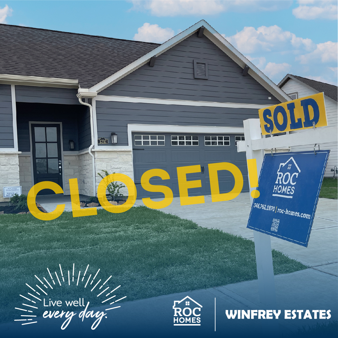 Welcome to Winfrey Estates and the ROC family!

#ActiveAdult #ActiveAdultCommunity #lowmaintenancelifestyle #NewHome #activeadulttomball #55plusactiveadult #NewHomeSales #OpenFloorplan #singlelevelliving #RanchStyleHomes #grandopening #closed #rocfamily #customerservice