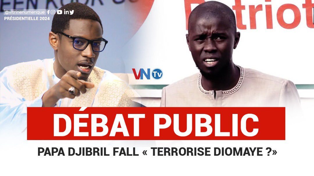 Aladjidame's tweet photo. PAPA DJIBRIL FALL INVITE DIOMAYE FAYE À UN DÉBAT PUBLIC DEVANT LES SÉNÉGALAIS . https://t.co/fB3ReZg9Nl
