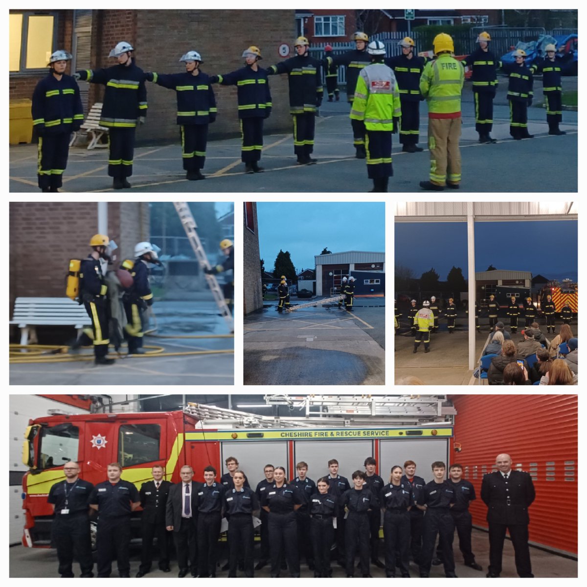 Tonight Cadets from Runcorn Cadet Unit put on an excellent display in front of their family and friends to celebrate achieving the Level 1 Fire Cadet Award. They finished the night off with some well earned promotions, well done to every single one of you! 👏 🌟  <a href="/UKFireCadets/">🚒UK Fire Cadets 🚒</a>