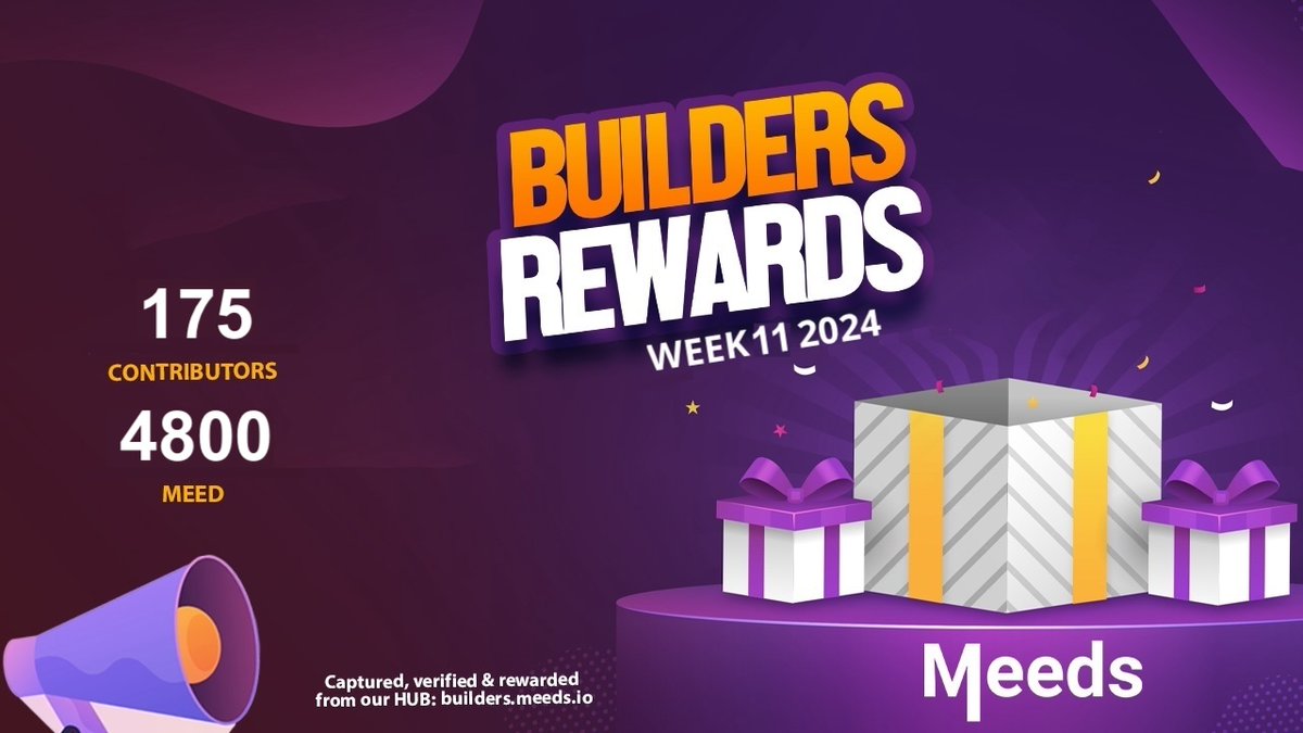 IoMeeds's tweet photo. 🏅 @IoMeeds #builders Update of Week 11, 2024 🏅

💰 4800 $MEED - 💪 175 contributors    

Outcome: 24 videos, 24 designs, 32 translations, 50 stories, 191 posts

 Want in? 👉 https://t.co/aiFj4NjO4v https://t.co/M4WCG58dla