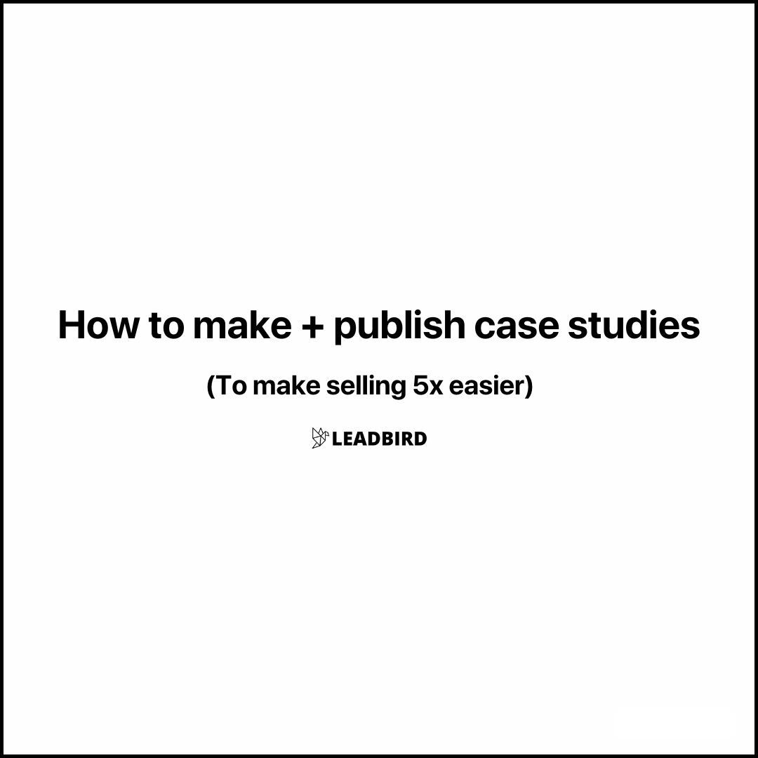 NickAbraham12's tweet photo. You'll never benefit from your case studies if you don't use them the right way.

Most people write a couple hundred words on how they helped the client and slap it on their site.

This is wrong.

Here's exactly how to make and publish case studies for your agency: https://t.co/Y1y0I5WI2c