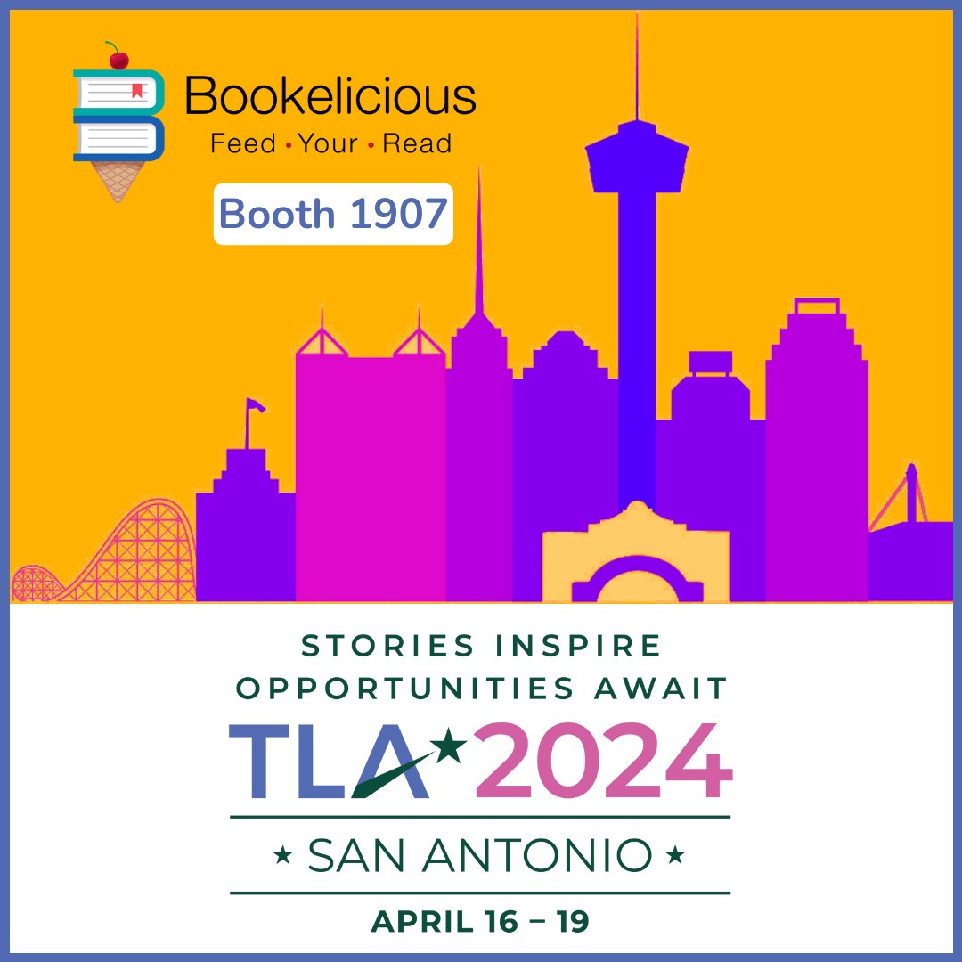 Bookelicious is coming to Texas, y'all! 🤠📚 Heading to #TLA2024? Stop by Booth 1907! ⭐️ Creator Conversations with Fave Authors! ⭐️ Live Demos!: Book-Matching with Bookmojis ⭐️ Signed Books & Gift Card Giveaways! xcdsystem.com/tla/program/pA… @TXLA