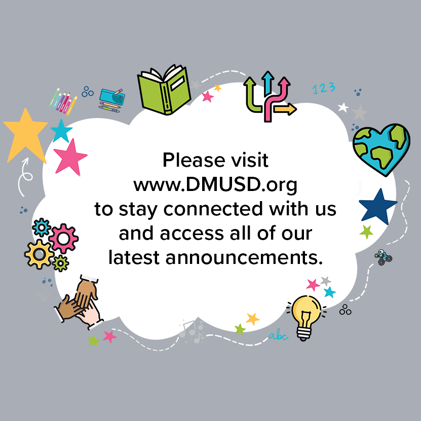 Stay connected and informed: Head to our YouTube channel, youtube.com/@delmarunionsc…,  and subscribe to receive notifications when our superintendent shares a new video message!