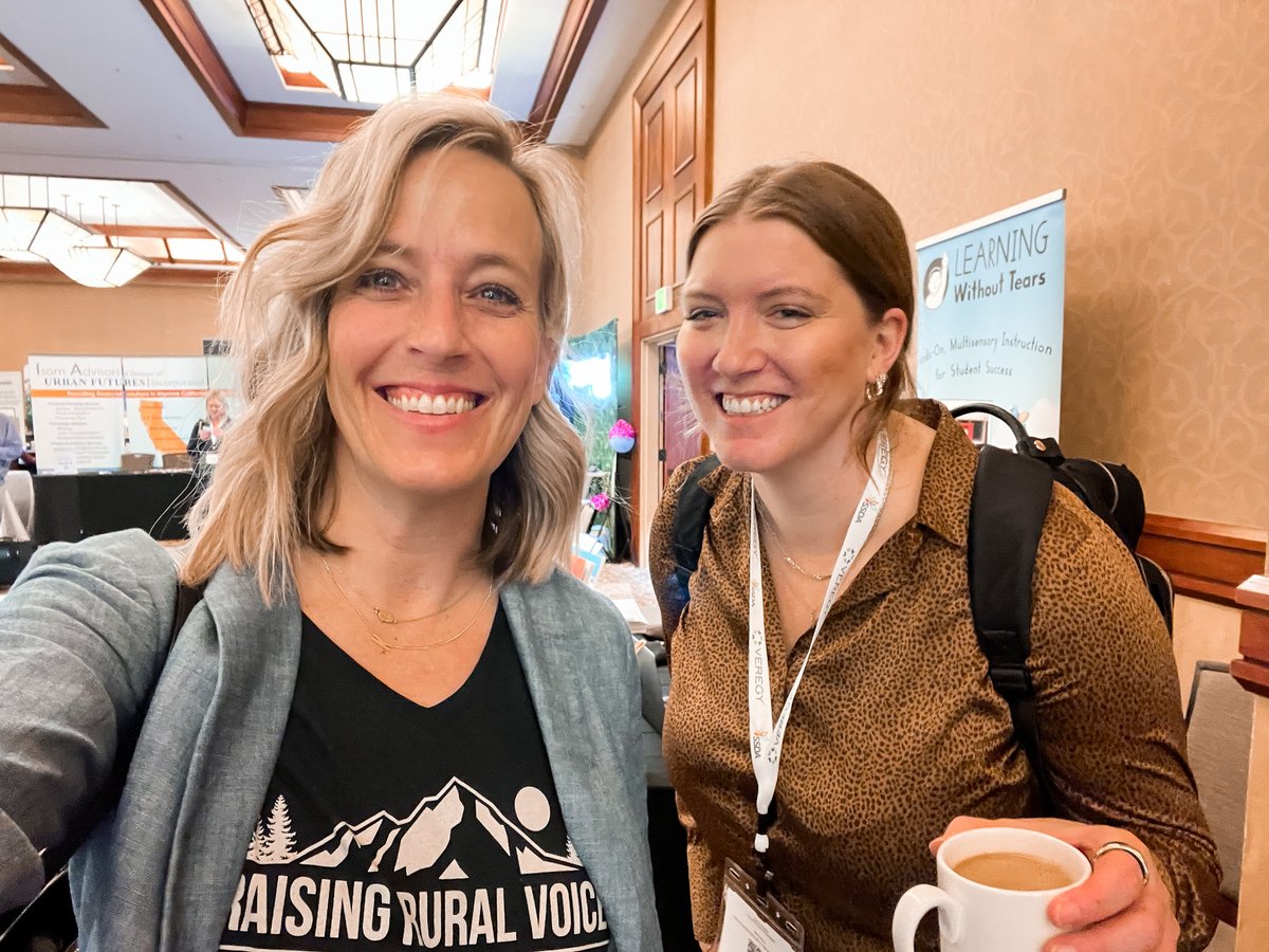 Thank you to Kindra Britt, Director of Comms. and Strategy for the CA County Superintendents, for #RaisingRuralVoices at the Small School District Assoc. Conference! We’re proud to partner with incredible individuals like Kindra to continue #RaisingRuralVoices.
