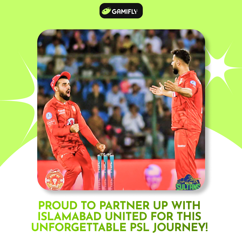 🎉 Proud to partner up with <a href="/IsbUnited/">Islamabad United</a>  Islamabad United for this unforgettable PSL journey! 🏏✨ Celebrating every victory as one united force! 

#PSLFinal #PSL2024 #shadabkhan #IslamabadUnited #cricketfly