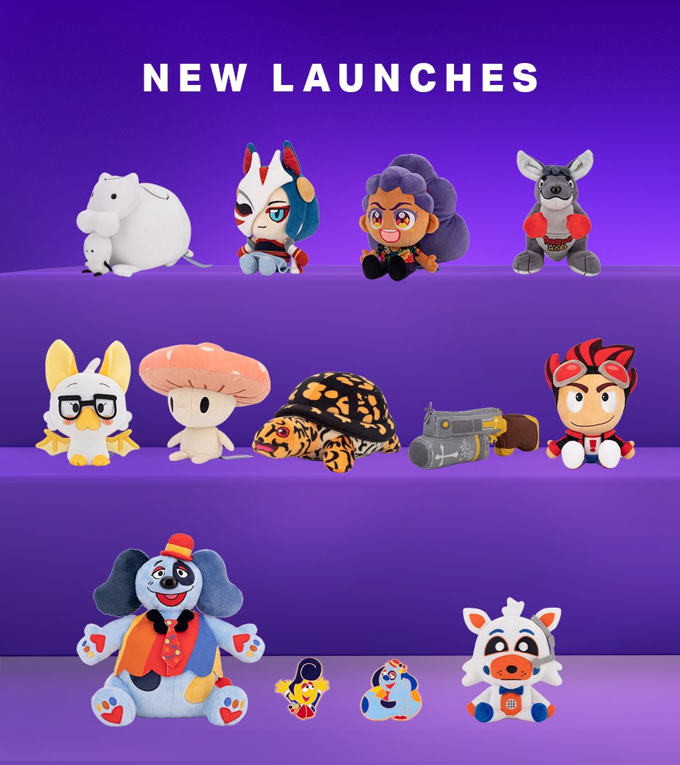 Makeship's tweet photo. when i say new, you say launches! 📢 NEW.... https://t.co/EmtCXrKPDP