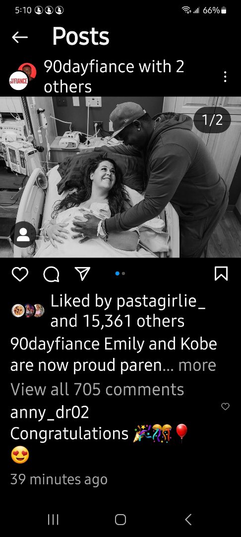 Congrats to Emily & Kobe! 🍼 #90DayFiance