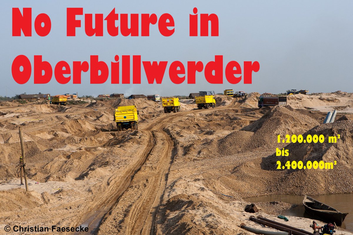 Es gibt nirgendwo die erforderlichen Mengen an #Sand für #Oberbillwerder. Und es gibt keinen Logistiker, der als Generalunternehmer die Sandlieferungen organisieren will. Sand soll in kleinen Tranchen kommen, sobald er gebraucht wird. #Hamburg #Bergedorf
abendblatt.de/hamburg/berged…
