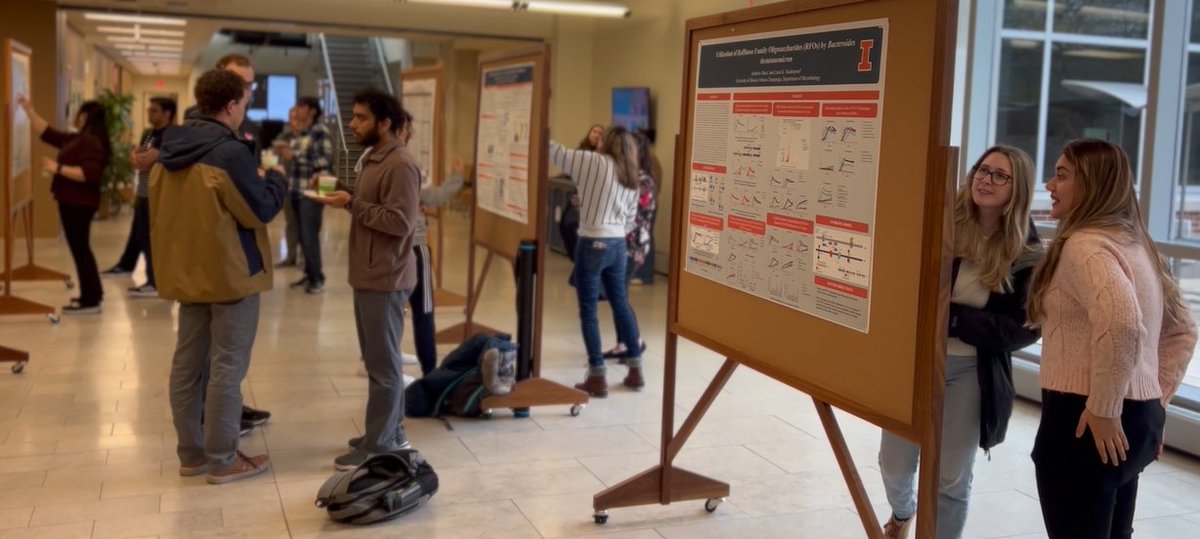 As we wrap up a productive MicroERA Symposium,  we are thankful to our presenters, attendees, and sponsors: Department of Microbiology, @PNI_Illinois, and <a href="/IllinoisMSI/">Microbial Systems Initiative</a>.