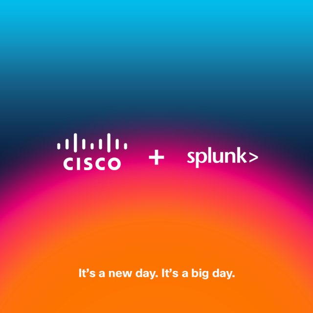 cramertx's tweet photo. We’re excited to share that Splunk is now a Cisco company. Together, we’ll help power and protect the AI revolution. Learn more here. #SplunkLife #WeAreCisco https://t.co/SvzbVckGPn https://t.co/QJ58icPyHF
