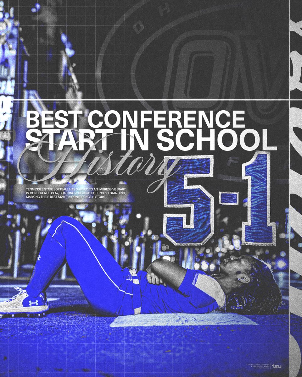 TSU Softball (@tnstatesoftball) on Twitter photo ๐พ๐ค๐ข๐๐ฃ๐ ๐๐ช๐ฉ ๐๐ฉ๐ง๐ค๐ฃ๐ ๐ฅ๐ฅ๐ช๐ฟ
Our 5โฃ-1โฃ start in <a href="/OVCSports/">Ohio Valley Conference</a> play marks our best start in league play ๐
#RoarCity x #WhyNotUs ๐พ๐ค๐ข๐๐ฃ๐ ๐๐ช๐ฉ ๐๐ฉ๐ง๐ค๐ฃ๐ ๐ฅ๐ฅ๐ช๐ฟ
Our 5โฃ-1โฃ start in <a href="/OVCSports/">Ohio Valley Conference</a> play marks our best start in league play ๐
#RoarCity x #WhyNotUs