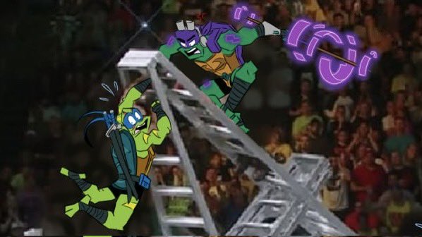 ambersonic96's tweet photo. Scrolling online late at night + being way too much interested into Rise Of The Teenage Mutant Ninja Turtles = memes material.
#rottmnt #tmnt #memes #wrestling #nocontextmemes #clipstudiopaint #drawing #latenightdoodle #chaos https://t.co/ssoP9LOmfo