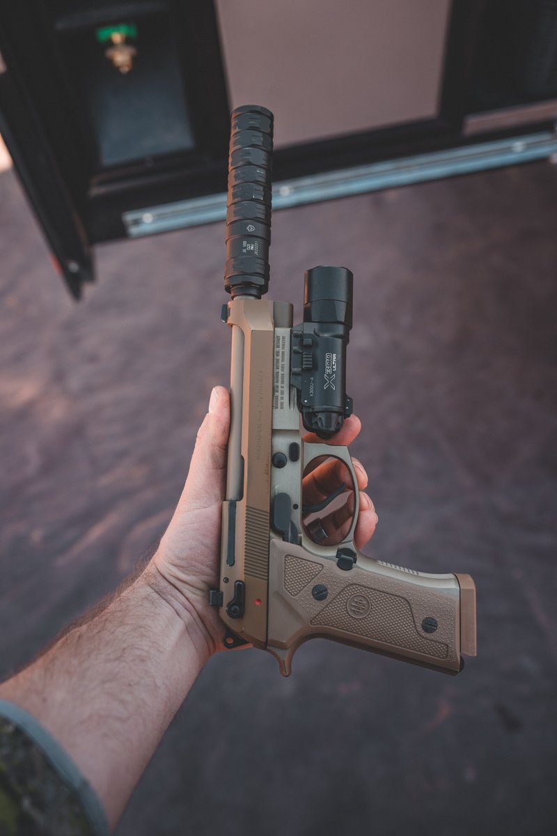 JKarmament's tweet photo. Eform4 wait times are coming back crazy fast! Time to put another suppressor in the queue. ⏲️

Featured:
@beretta_usa M9A3
@langdontactical Upgrades
@jkarmament JK 105 CCX 9mm
@saviorequipment Specialist Mini

#jkarmament #9mm #ccx #m9a3 #cansnotbans https://t.co/0DH6jhpOon