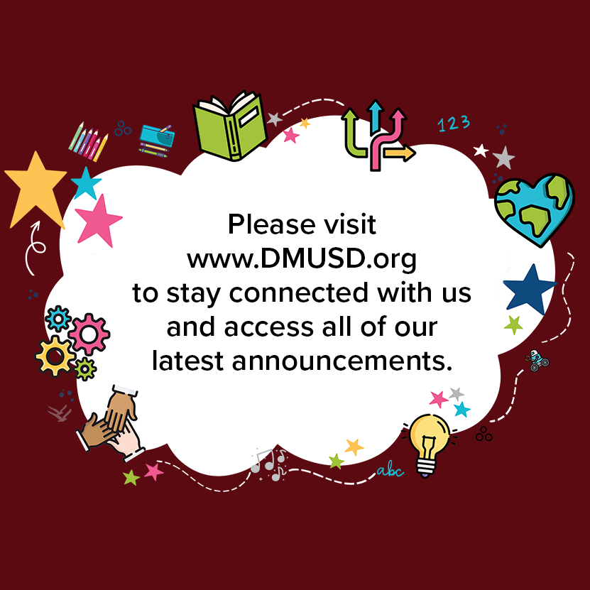 Stay connected and informed: Head to our YouTube channel, youtube.com/@delmarunionsc…,  and subscribe to receive notifications when our superintendent shares a new video message!