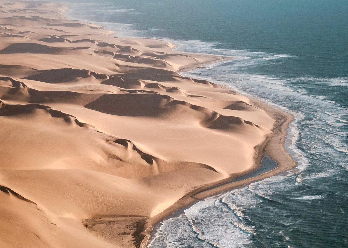 Namibia's coastline is famous for its abundance of shipwrecks, and the best way to see them is from the INCLUDED scenic flight on our Skeleton Coast Expedition! Check out the full itinerary for this Limited Edition tour: outadventures.com/gay-tours/nami… 🇳🇦