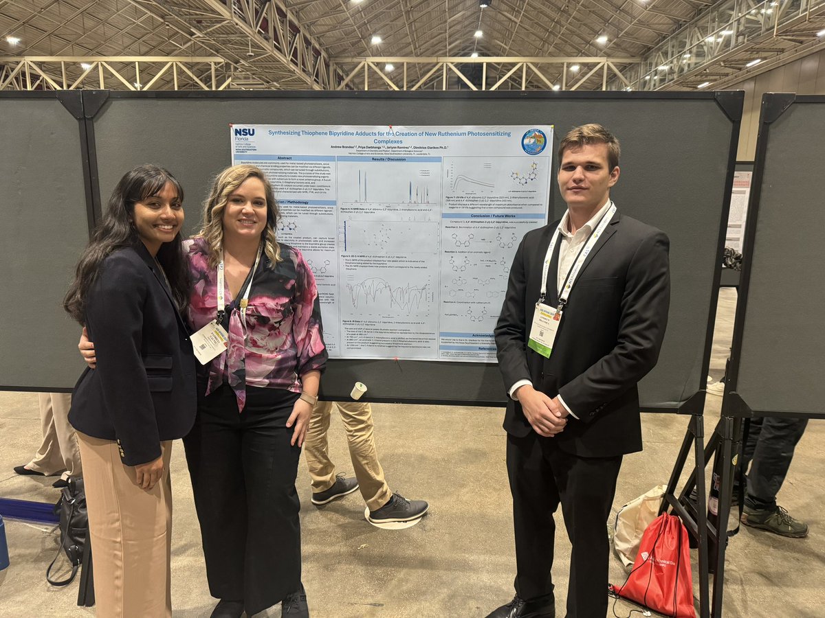 It was great to reconnect with some of my former students from NSU! They are doing some amazing research 🤩