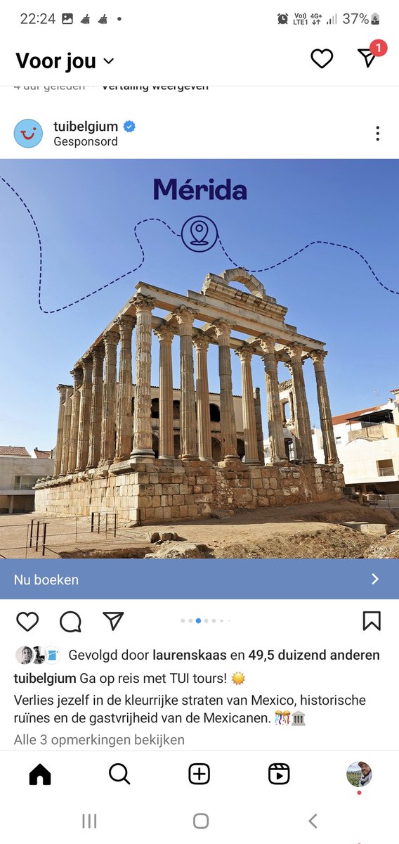 reinharddd's tweet photo. @TUIBelgie. Mss eens kijken om het Spaanse Merida met zn romeinse tempels te wisselen voor een beeld uit het Mexicaanse Merida? Voor een vlucht deze zomer breng ik graag verslag voor jullie uit van daar:) https://t.co/diyvIa6PfW