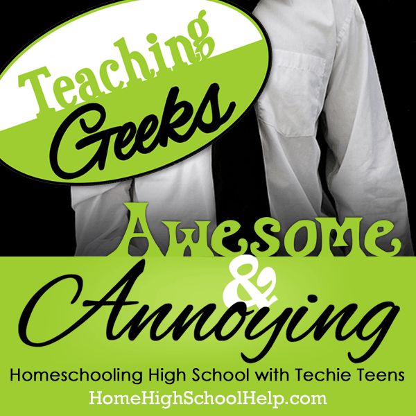 Teaching Geeks: Homeschooling High School with Techie Teens🧮🤓 Teaching geeks - what a challenge! Together we can figure out how to get this job done.👉🏽 bit.ly/3PhWIqr #homescholar #teensandtech #technologyandteens #teachinggeeks #giftededucation #giftedkids #techsafety