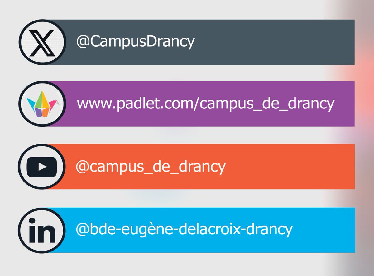 BDE Campus Drancy tweet media